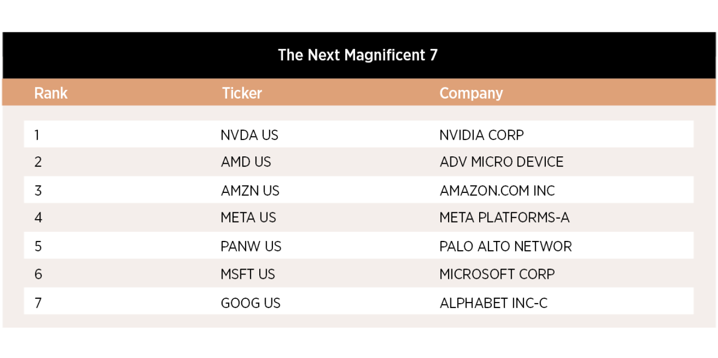 Unveiling the Next Magnificent 7